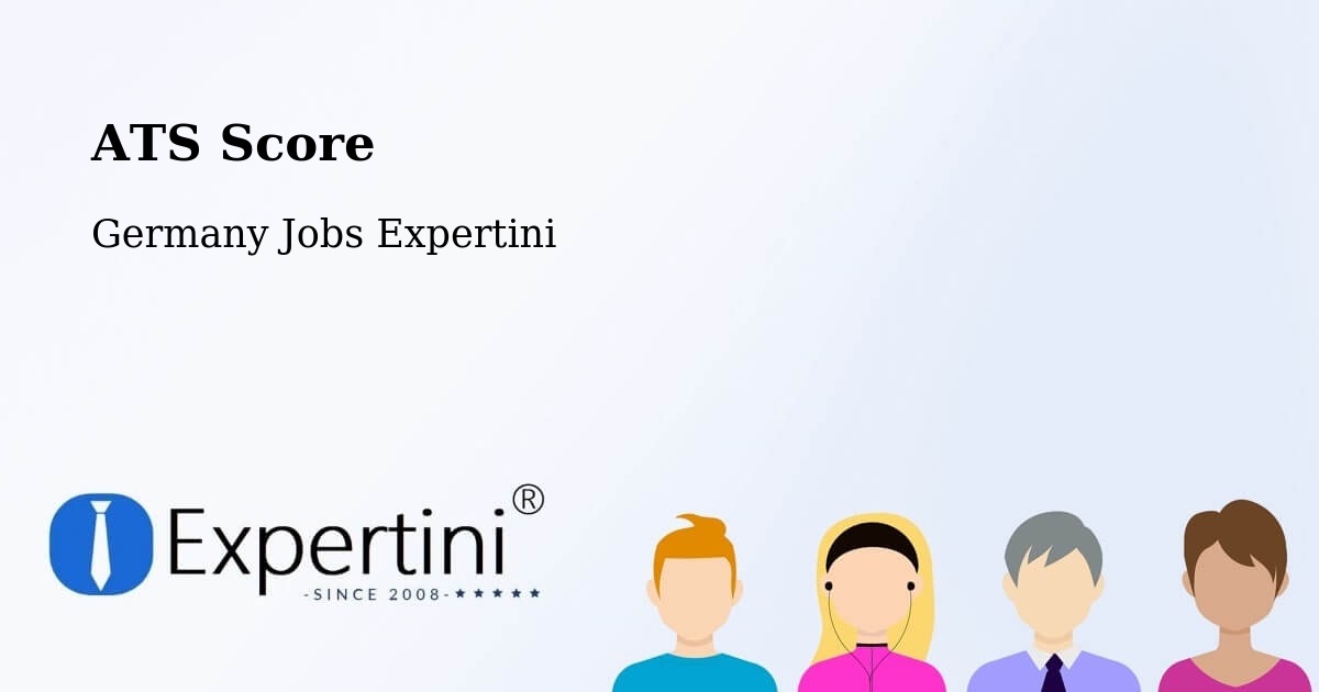 Resume ATS Score & Job Description Match Tool – Nidda - Germany Jobs Expertini
