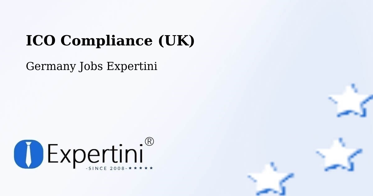 UK Data Protection & ICO Compliance – Nidda - Germany Jobs Expertini