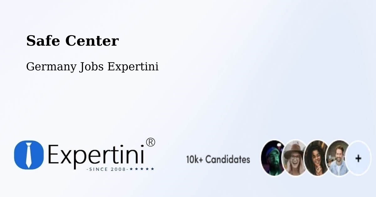 Safety Center – Nidda - Germany Jobs Expertini